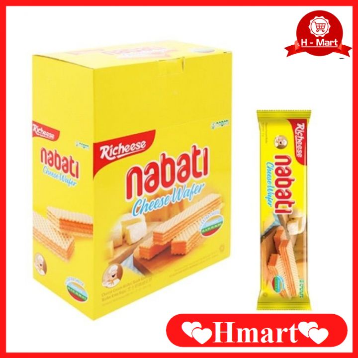 Bánh Kem Xốp Phô Mai Richeese Nabati Cheese Cream Wafer 160g