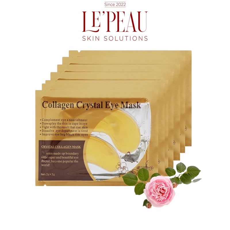 Mặt nạ mắt Collagen Crystal Eye Mask làm mờ thâm quầng mắt - LEPEAU VIETNAM