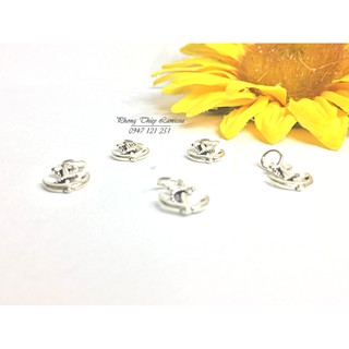 Charm bạc mỏ neo thủy thủ