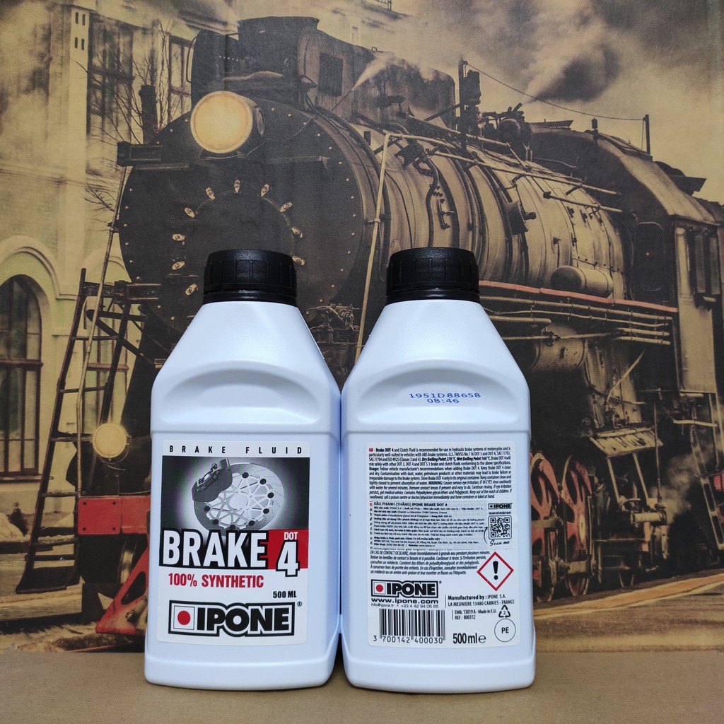 Dầu thắng cao cấp IPONE BRAKE DOT 4 (500ml)