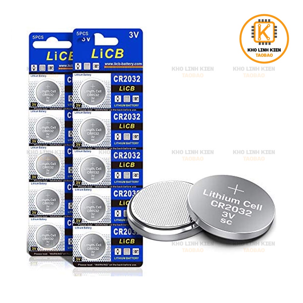 Pin cúc áo CR1220 3Volt / CR2025 3Volt / CR2032 3Volt