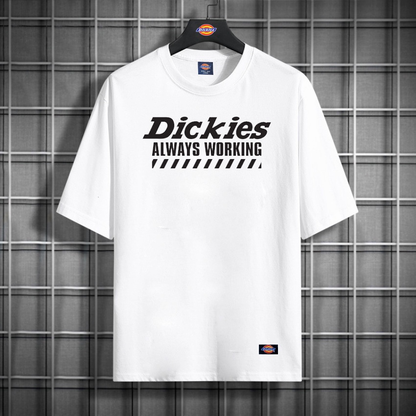 Áo thun cotton nam nữ unisex form rộng Dickies basic chính hãng - Helistore