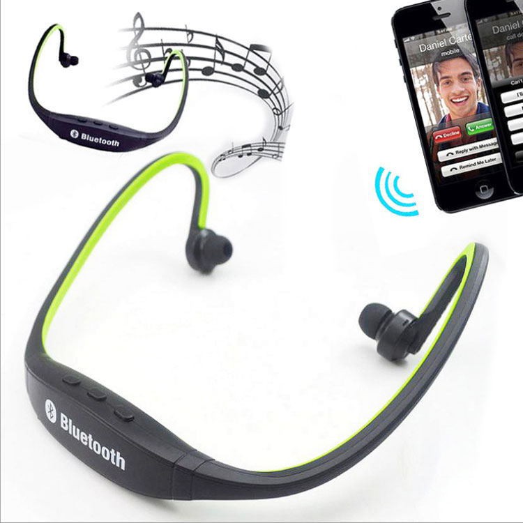 Tai nghe thể thao Bluetooth Sport Music S9 (Đen)