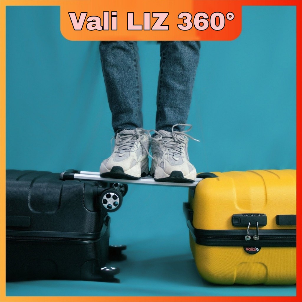 VALI KÉO du lịch xách tay vali SIZE 20 SIZE 24, chống vỡ chống xước. BH 05 năm - MS 808