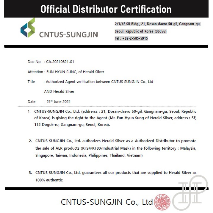 Mặt nạ KF94 Hàn Quốc AER tiên tiến, Dây đeo mặt nạ, thoáng khí , N95, KN95