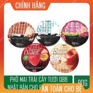 Nhungnho298 Phô mai QBB hộp 6 miếng 90gr nội địa Nhật phomai Nhật