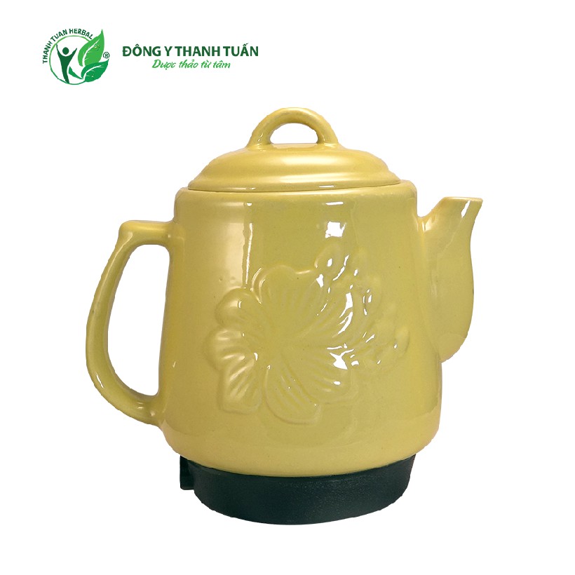 Ấm Sắc Thuốc Tự Động Trường Thọ Mai Vàng BA-86MV, Có Chuông Báo, Màu Vàng Gold (3.2L) - Bảo Hành 12 Ttháng