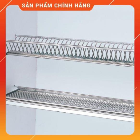 (FREESHIPP) GIÁ ÚP BÁT ĐĨA 2 TẦNG inox 304 cao cấp , Bảo hành 1 năm