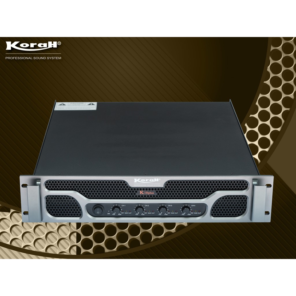 Main công suất KORAH K10Plus âm thanh cực hay MADE IN VIETNAM