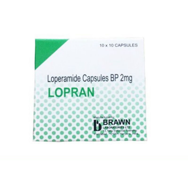 loperamid cầm tiêu chảy 10 vỉ