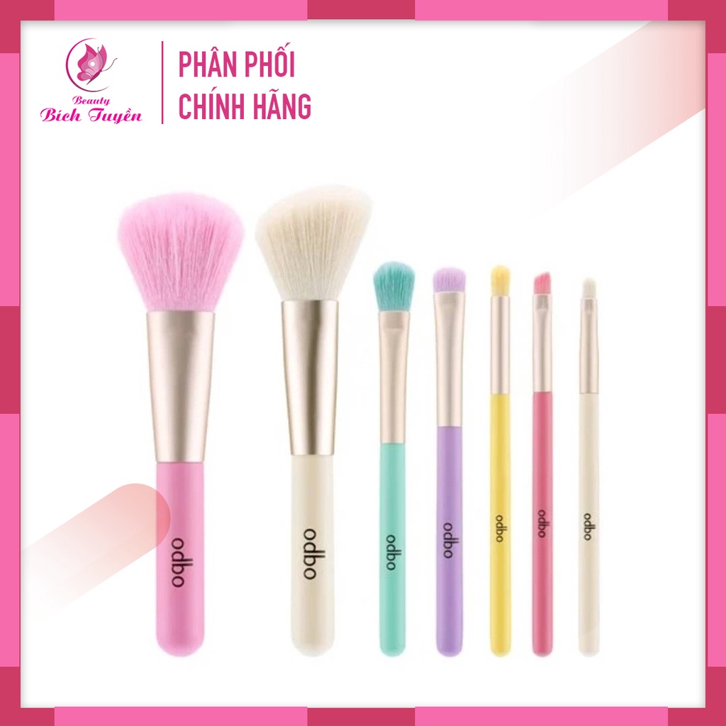 Bộ Cọ 7 Cây ODBO Perfect Brush OD8-193 Thái Lan Cao Cấp