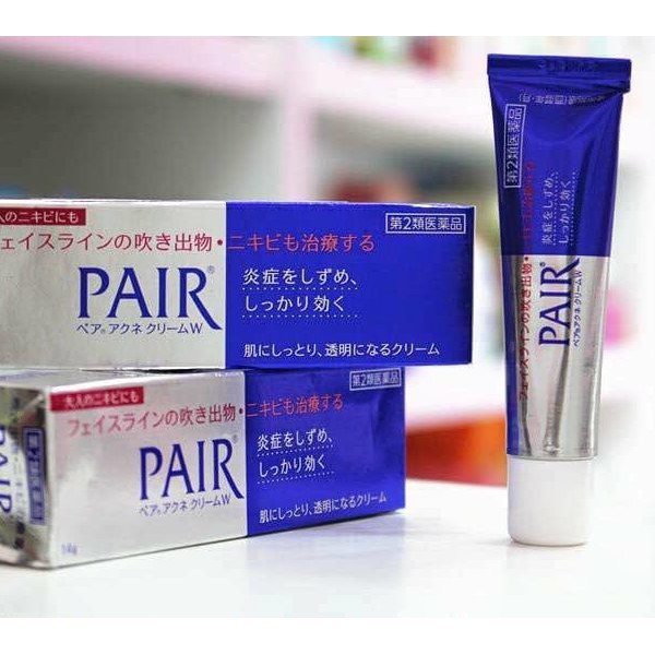 Kem mụn Pair Acne W Cream Nhật Bản 24g