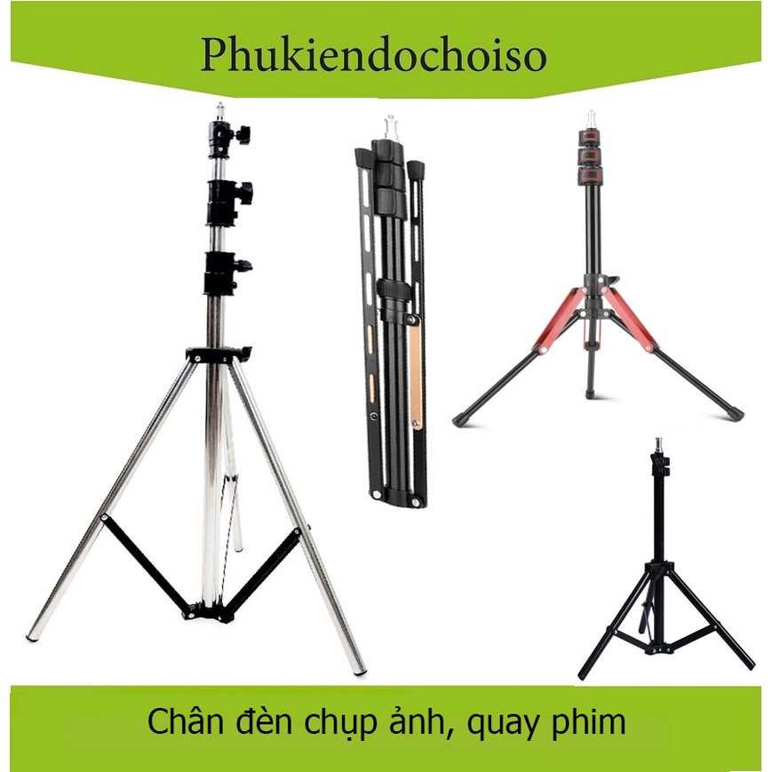 Các loại chân đèn chụp ảnh, quay phim