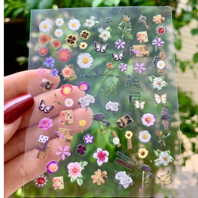Sticker miếng dán móng tay mã Z-D5216.