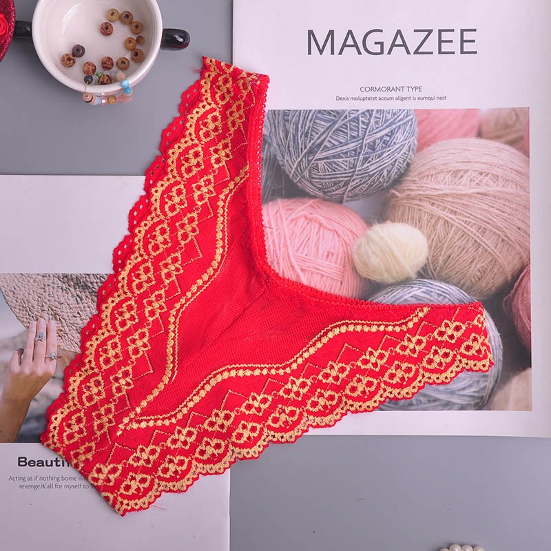 Quần lót AOWEINISI vải ren thiết kế quyến rũ thời trang dành cho nữ