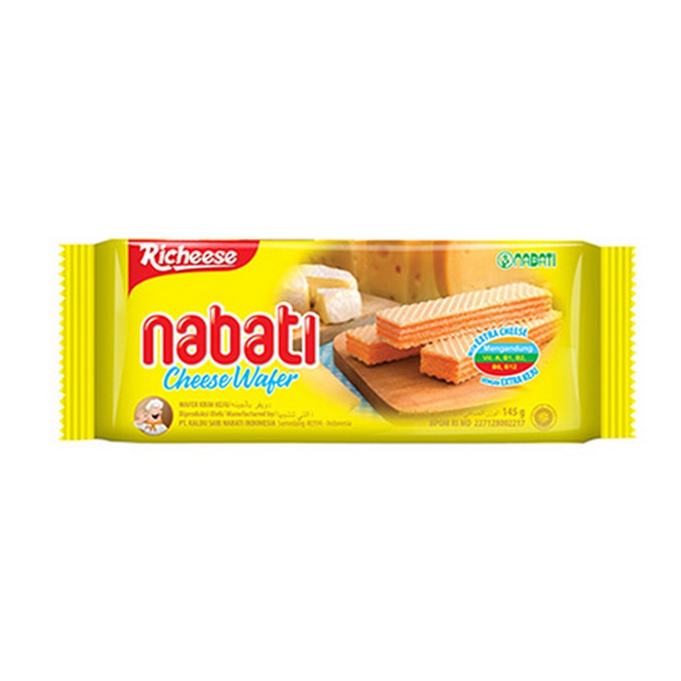 Bánh Kem Xốp Nabati Socola/ Phomai 145g