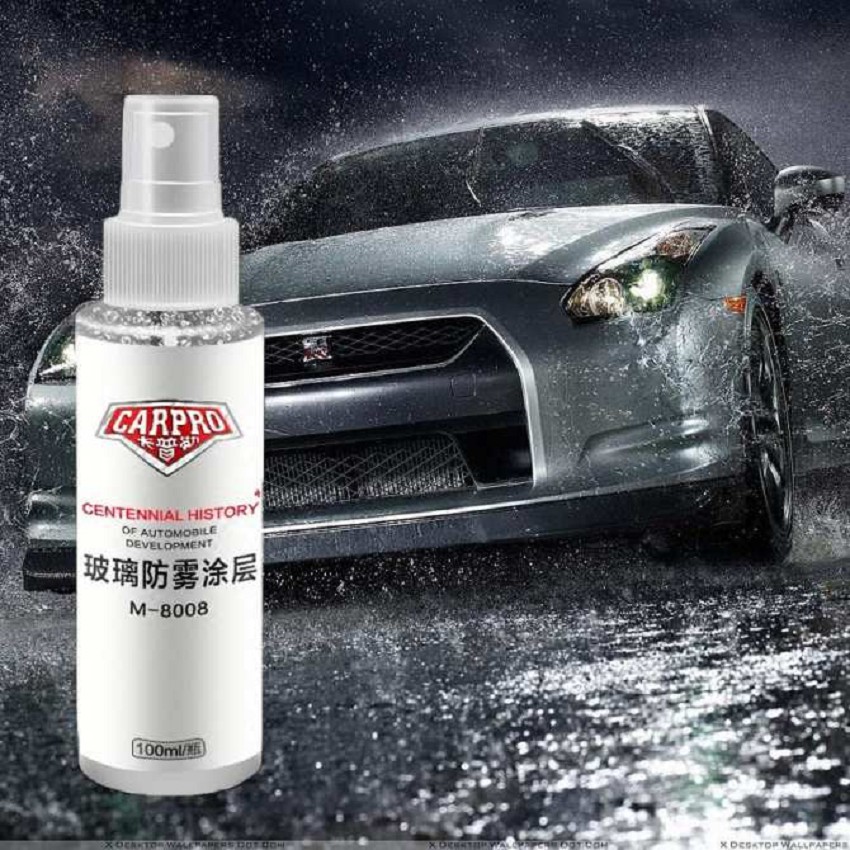 Chai xịt phủ nano chống nước cho gương chiếu hậu ô tô, xe máy CarPro