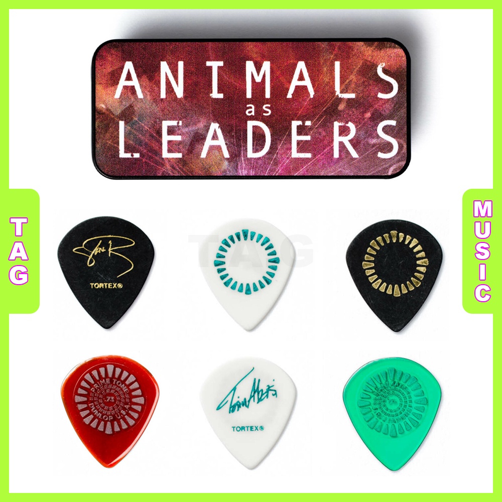 Pick, phím gảy Guitar Dunlop Animals as Leaders bộ 6 cái cao cấp chính hãng USA (Mỹ)