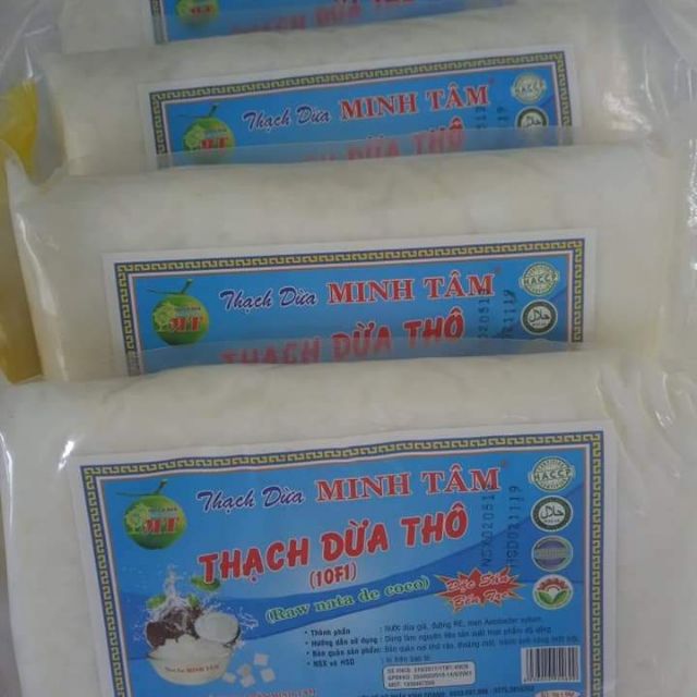 1 kg thạch dừa thô Minh Tâm