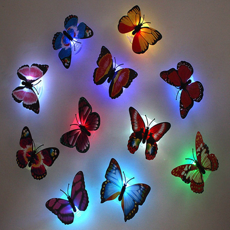 Đèn LED Trang Trí Hình Bướm 3D Thay Đổi Màu Sắc | BigBuy360 - bigbuy360.vn