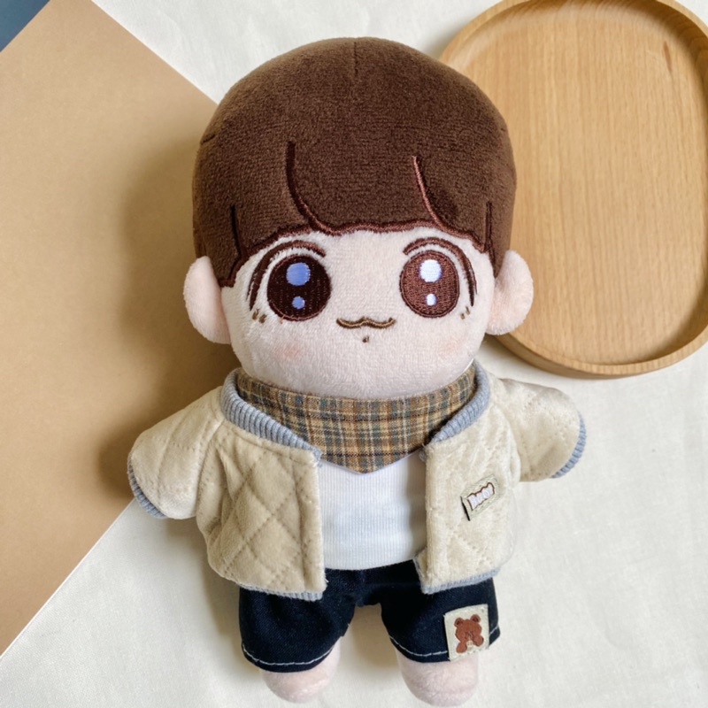 OUTFIT DOLL bộ quần áo jacket boy cho doll 15cm và 20cm