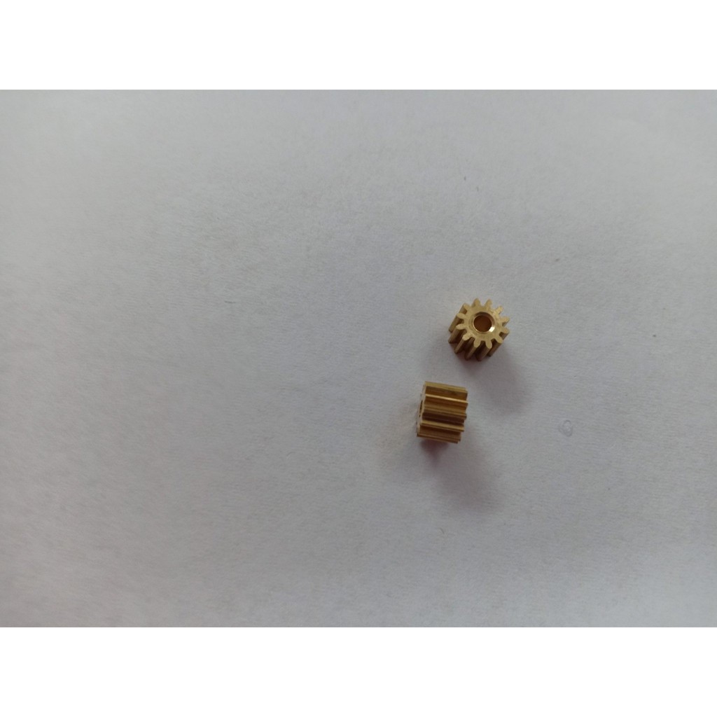 Bánh răng đồng 15 răng trục 3mm hàng chất lượng cao giá thành tốt nhất thị trường,hàng mới chuẩn 100%