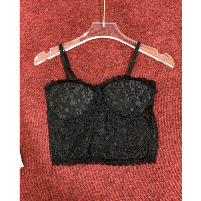 Áo bra ren dạng quây -áo 2dây 2 lớp đệm ngực hàng QC