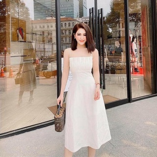 ĐẦM 2 DÂY XẾP LY NGỰC THỜI TRANG NỮ VALKYRIE D70