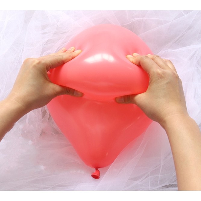 Bộ 10 bong bóng trơn màu dành cho trang trí tiệc sinh nhật/tiệc cưới