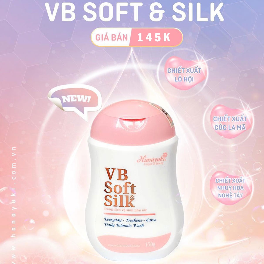 &lt;THẬT 100%&gt; Bộ sản phẩm Hanayuki, Dung dịch vệ sinh Hana Soft Silk, Sữa tắm em bé Hana