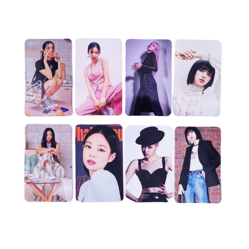 Thẻ Ảnh Polaroid In Hình Nhóm Nhạc Kpop BLACKPINK