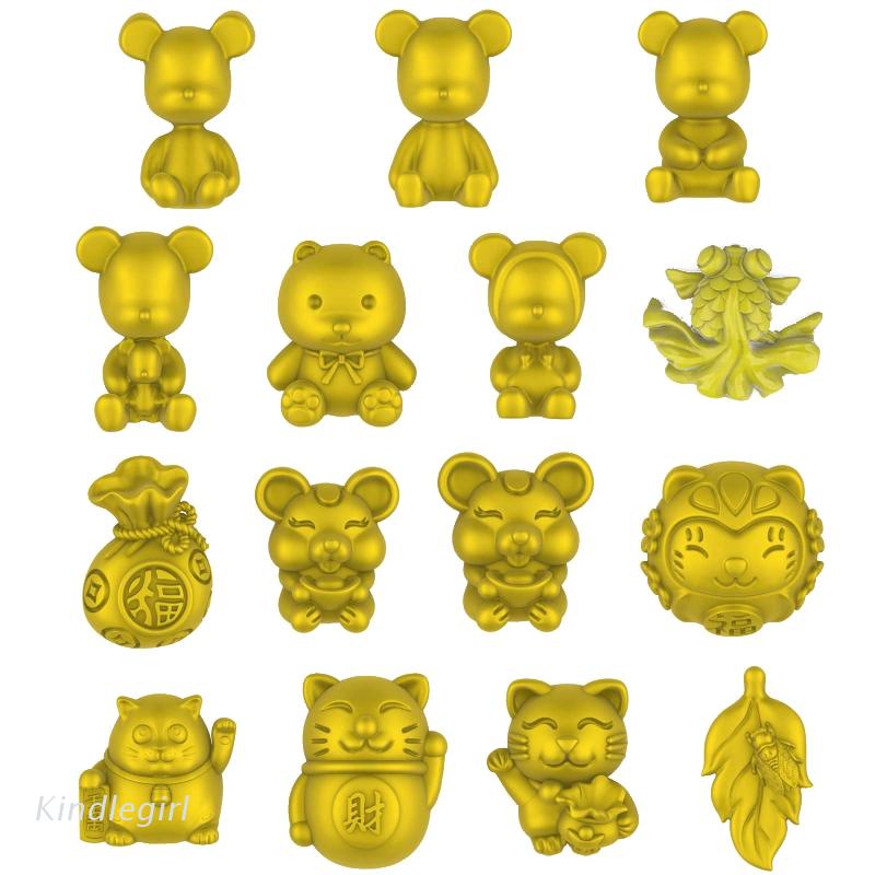 Khuôn silicone tạo hình trang trí móng tay 3D DIY