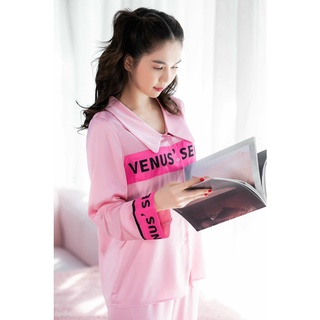 ĐỒ BỘ PIJAMA - LỤA LATIN QUẦN DÀI ÁO TAY DÀI