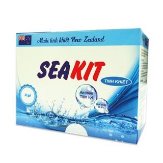 Bộ bình rửa mũi & gói muối pha rửa mũi SeaKit (Muối tinh khiết New Zealand)
