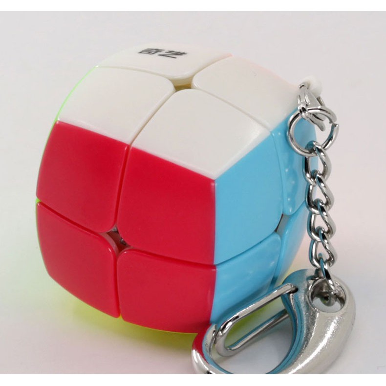 Móc Khoá Rubik 2x2 QiYi Keychain 2x2x2