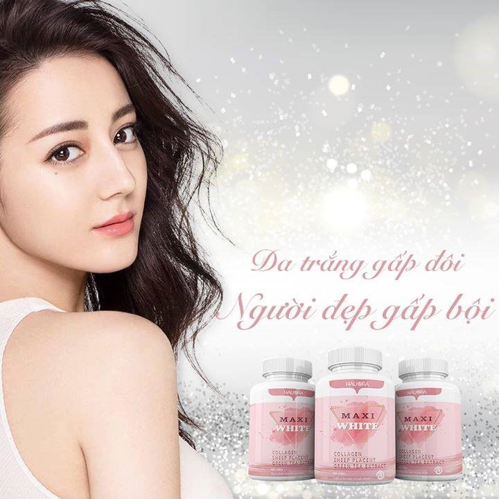Maxi White Collagen Chống Lão Hóa Da, Giảm Nám, Tàn Nhan Và Trắng Da