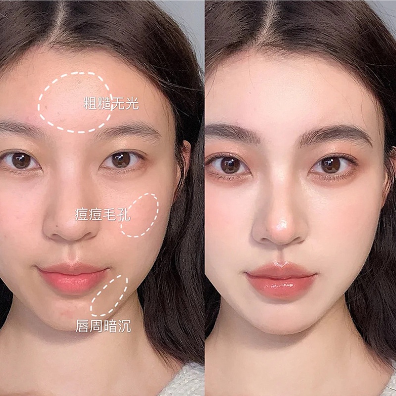 NOVO Kem Dưỡng Da Không Có Lỗi Với Trang điểm Che Dấu Nhẹ Và Kem BB Tự Nhiên Cho Các Cô Gái