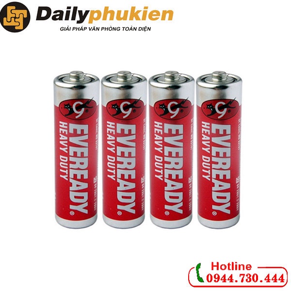 Pin Eveready AAA 1012 vỉ 4 viên chính hãng dailyphkien