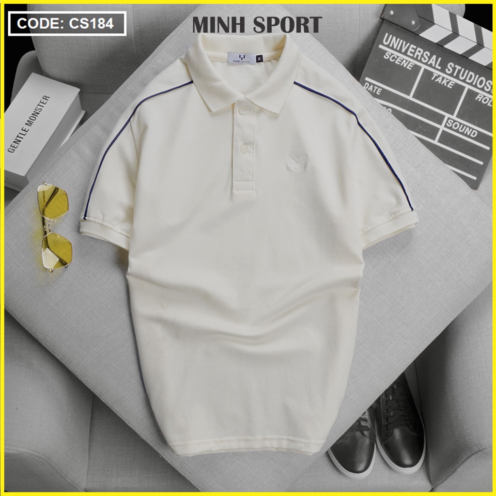 Áo Thun Polo Nam Trơn Ngắn Tay Cổ Bẻ Thời Trang Basic, Vải Thun Cá Sấu Mặc Mát, Thấm Hút Mồ Hôi Tốt mã AO.40