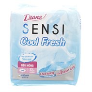 BVS Diana Sensi Cool Fresh Có cánh 23cm (8 miếng)