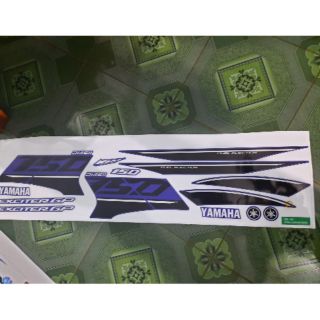Tem rời dán xe ex 150 đặt in