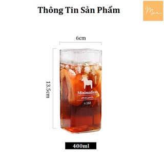 Cốc thủy tinh chịu nhiệt - 400ml