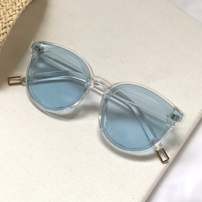 Korean Brand Designer Vintage Cat Eye Women Sunglasses Oversized Female Eyewear