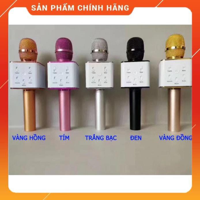 Xả Kho- FREESHIP] Micro hát karaoke blutooth Q7-SD17-SD-10L2017 cao cấp VINET SHOP -dc1581