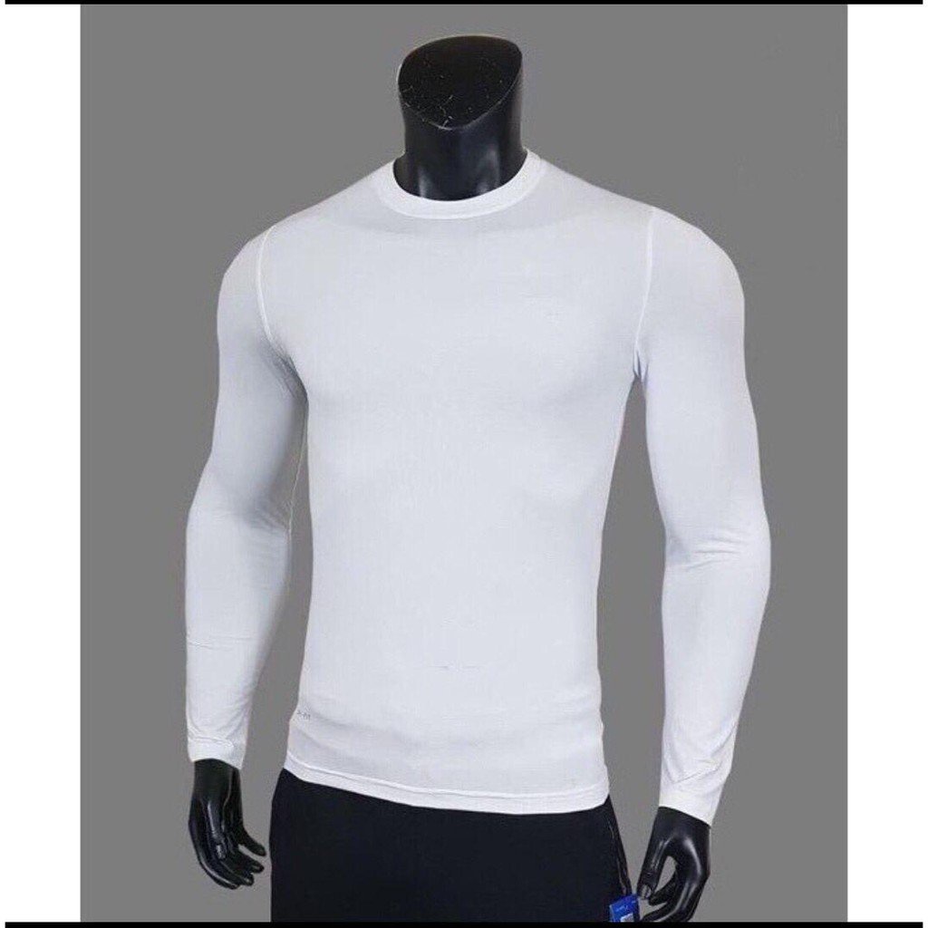 Áo giữ nhiệt thun nam, Áo thể thao body tập gym chất thun co giãn 4 chiều - PANDO AG040