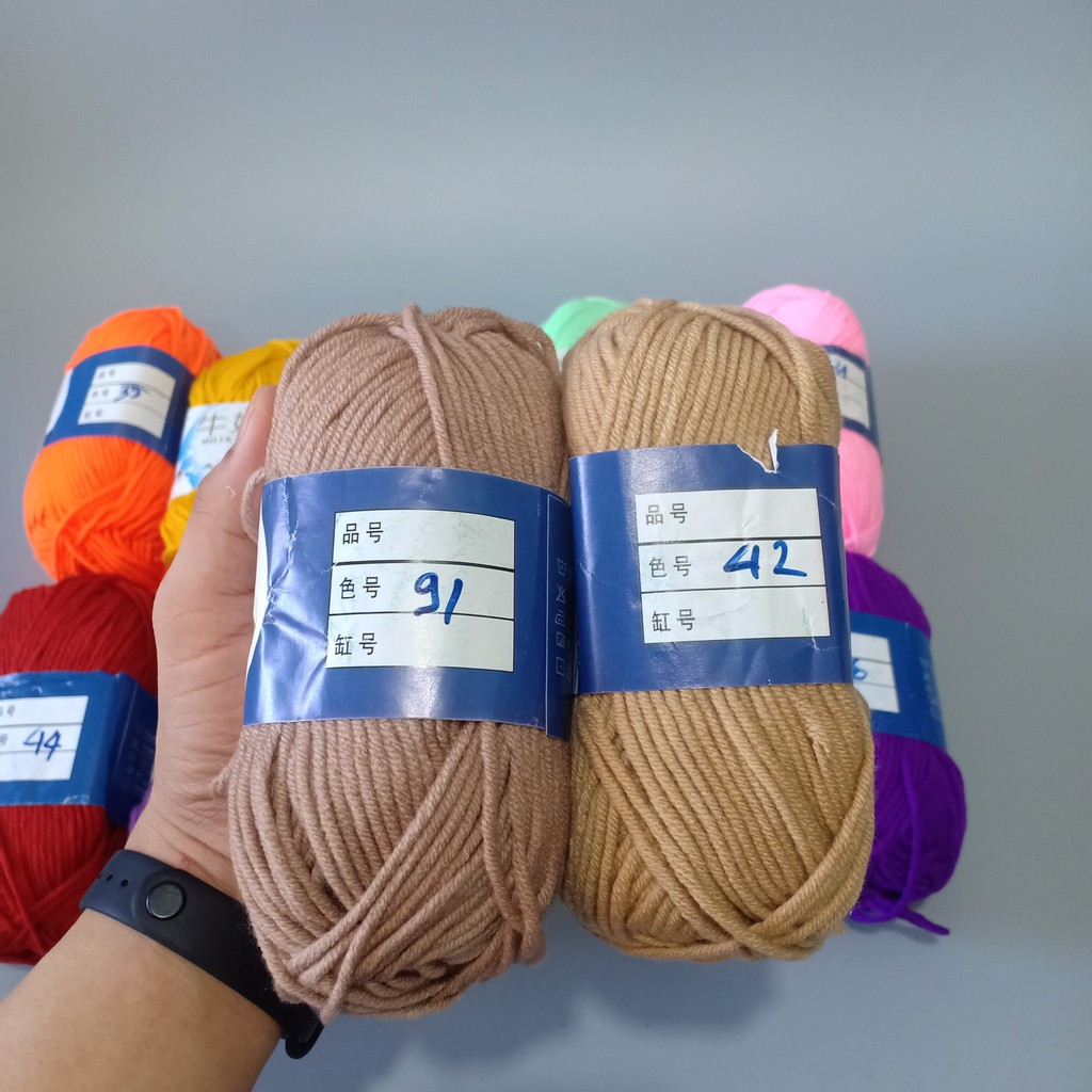 Len Milk Bò 50 gam (mã 84 -91)