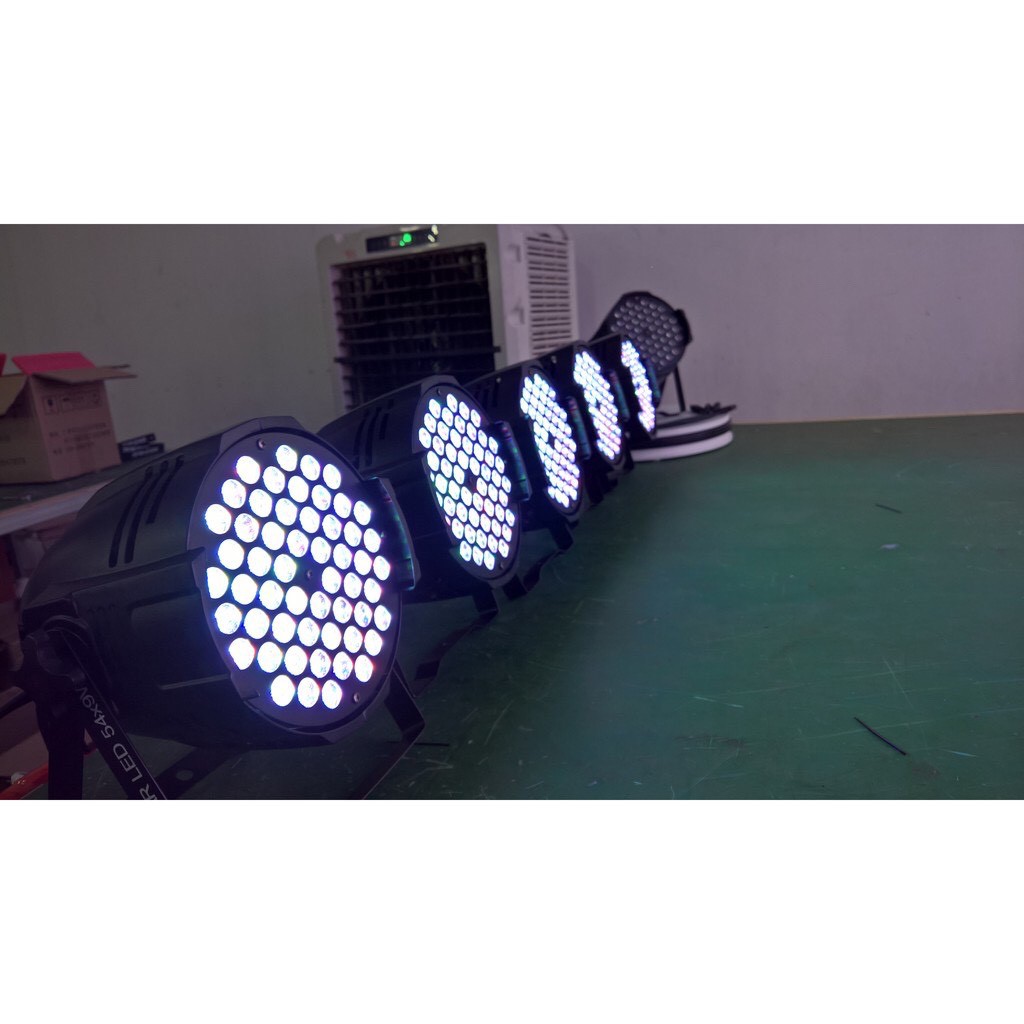 Đèn DMX Par LED 54x9W 3in1 RGB