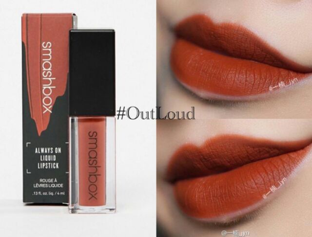 Son kem lì Smashbox Always On Matte Liquid Lipstick (màu Out Loud)