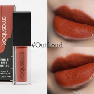 Son kem lì Smashbox Always On Matte Liquid Lipstick (màu Out Loud)