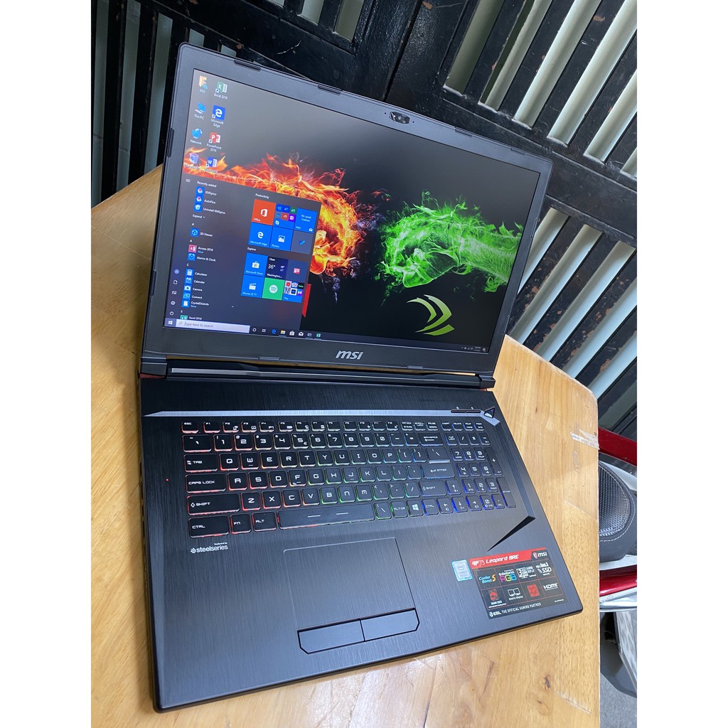 Laptop MSI GP73 8RE, i7 – 8750H, 17,3in 120Hz, 99% - ncthanh1212 | BigBuy360 - bigbuy360.vn